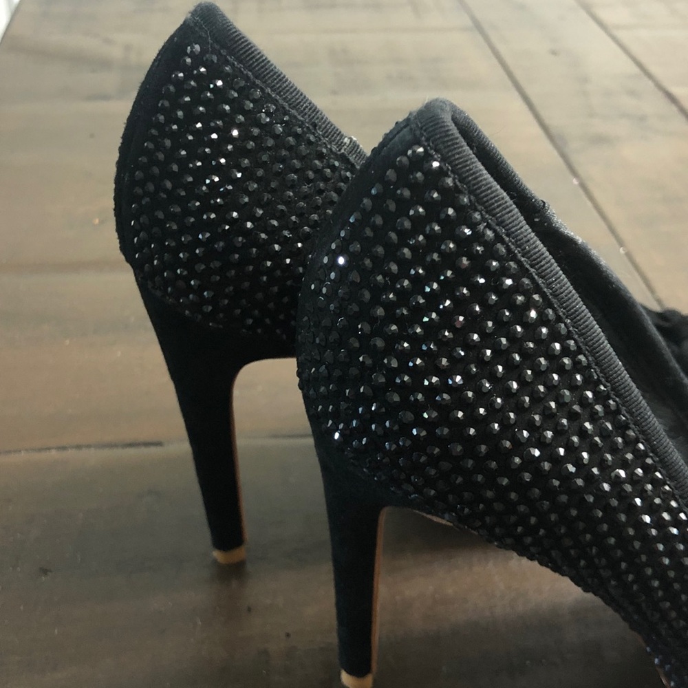 Tory Burch black women sequin Heels - Picture 6 of 16